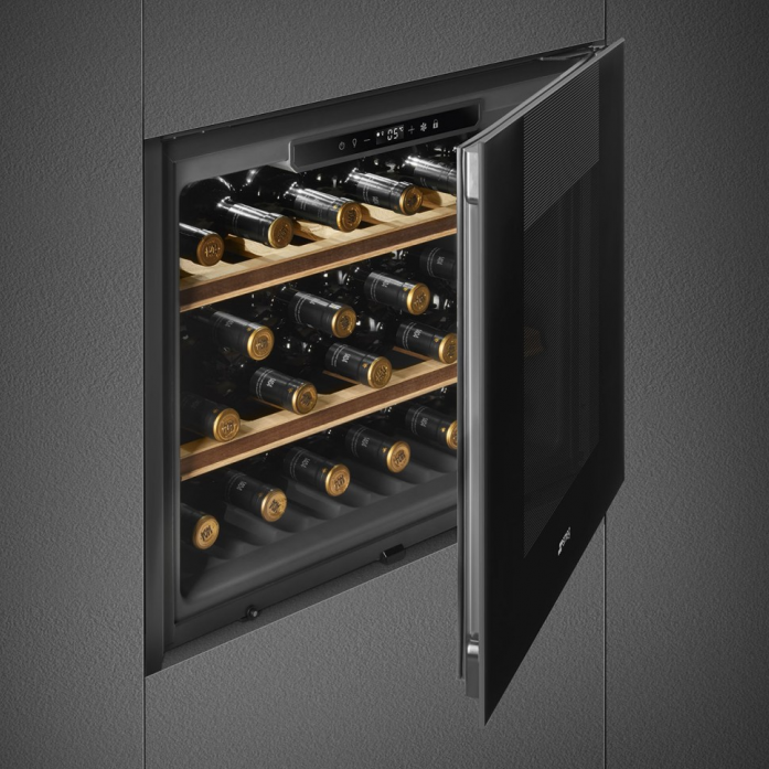 Холодильный шкаф для вина Smeg CVI121B3 в магазине «На диване» в Петрозаводске  — Выгодная цена