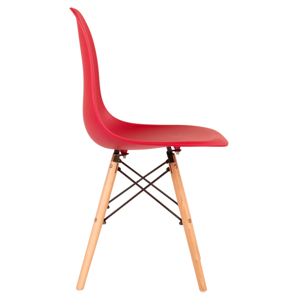 Стул Eames красный в магазине «На диване» в Петрозаводске  — Выгодная цена