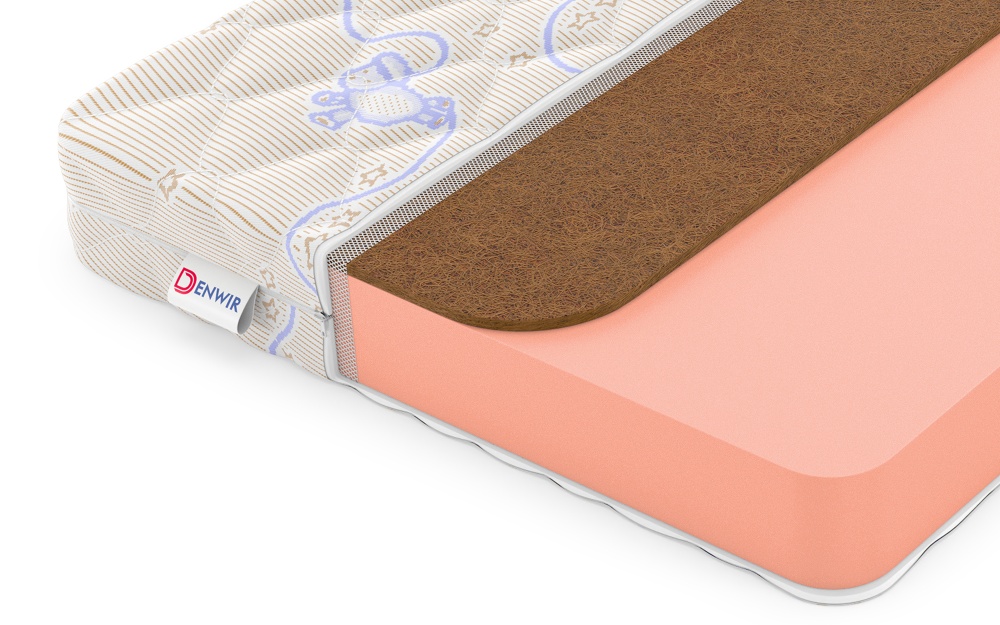 Детский матрас Denwir Baby Springless Top Foam Hard 11 в магазине «На диване» в Петрозаводске  — Выгодная цена