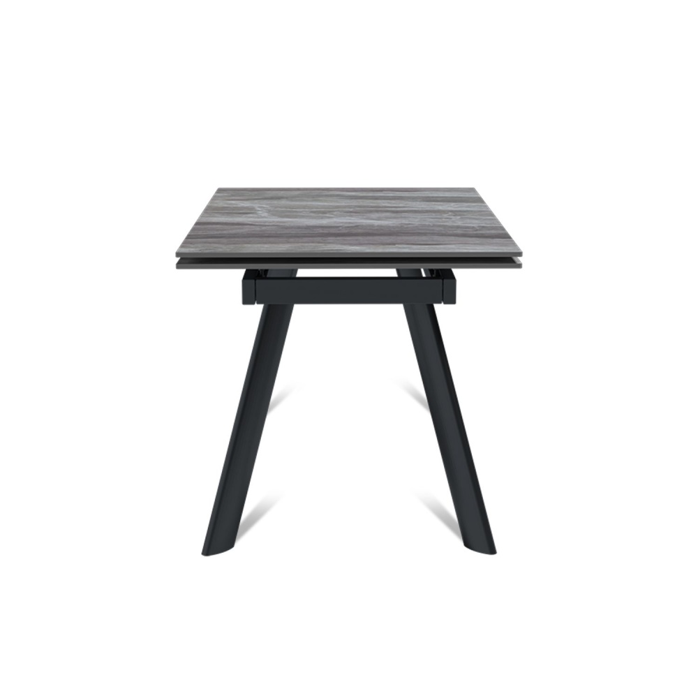 Стол раскладной Stone (120+30+30), керамика глянцевая Italian Light Grey в магазине «На диване» в Петрозаводске  — Выгодная цена