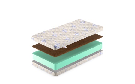 Детский матрас Denwir Baby Springless Eco Foam Hard 15 (БЕБИ СПРИНГЛС ЭКО ФОМ ХАРД 15) в магазине «На диване» в Петрозаводске  — Выгодная цена